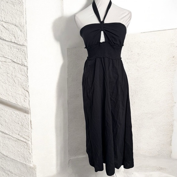 NWT OLD NAVY Elegant Black Halter Dress XS summer dress - Picture 2 of 7